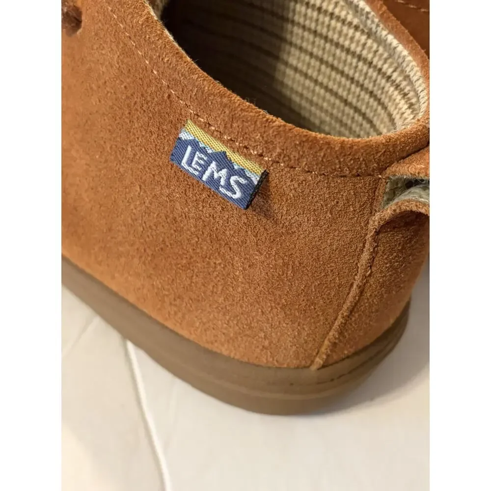 LEMS Lions Mane Chukka Boots •Men 7/Womwn 8.5• Unisex Brown Casual Suede EXC